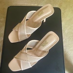 Beige Zara Heels